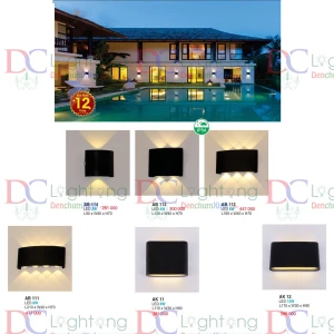 Đèn Hắt Tường Ngoài Trời DCX02