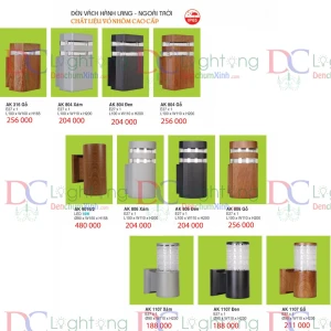 Đèn Hắt Tường Ngoài Trời DCX07