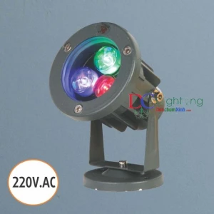 Đèn Hồ Cá - Đèn Bãi Cỏ DCX15 ( 3w 220v ) - Đèn chùm xinh - phân phối sỉ và lẻ đèn trang trí