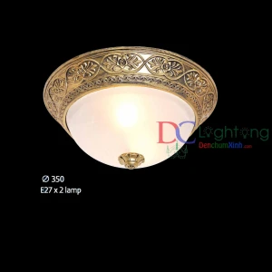 Đèn Ốp Trần Ban Công DCX8012 ( Rộng 35cm ) - Đèn chùm xinh - phân phối sỉ và lẻ đèn trang trí - led TPHCM