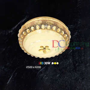 Đèn Ốp Trần Phòng Ngủ và Bếp DCX248 ( Rộng 50cm ) - Đèn chùm xinh - phân phối sỉ và lẻ đèn trang trí - led TPHCM