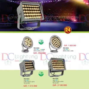 Đèn Pha Led - Hàng Cty BH 2 Năm DCX03 - Đèn chùm xinh - phân phối sỉ và lẻ đèn trang trí - led TPHCM