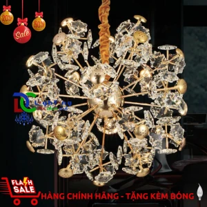 Đèn thả pha lê 3688/500 chính hãng trang trí khách sạn, Studio ảnh cưới, phòng khách...vvv - Đèn chùm xinh - phân phối sỉ và lẻ đèn trang trí - led TPHCM