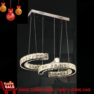 Đèn thả pha lê TFL51A chính hãng trang trí nhà bếp, quán ăn, phòng khách...vvv - Đèn chùm xinh - phân phối sỉ và lẻ đèn trang trí - led TPHCM