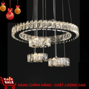 Đèn thả pha lê TFL52A chính hãng trang trí shop thời trang, Showroom nội thất, quán Coffee...vvv - Đèn chùm xinh - phân phối sỉ và lẻ đèn trang trí - led TPHCM