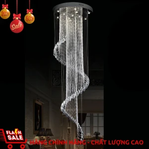 Đèn thả thông tầng pha lê TFL-6008/800 chính hãng trang trí Viện bảo tàng, Trung tâm tiệc cưới