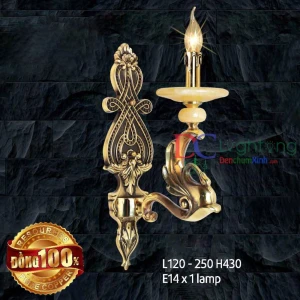 -Đèn Vách Tường Bằng Đồng DCX1113/1