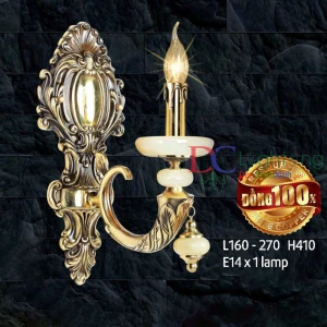 -Đèn Vách Tường Bằng Đồng DCX1114/1