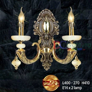 -Đèn Vách Tường Bằng Đồng DCX1114/2