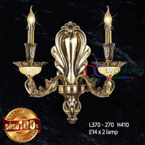 -Đèn Vách Tường Bằng Đồng DCX1117/2