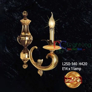 -Đèn Vách Tường Bằng Đồng DCX126/1