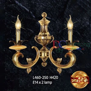 -Đèn Vách Tường Bằng Đồng DCX126/2