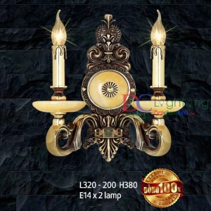 -Đèn Vách Tường Bằng Đồng DCX127/2