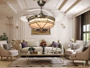 Quạt trần cao cấp Qvifa-11 chính hãng trang trí Store mỹ phẩm, Tiệm vàng, Nhà cổ...vvv - Đèn chùm xinh - phân phối sỉ và lẻ đèn trang trí - led TPHCM