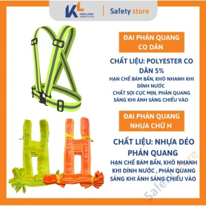 Áo dây phản quang, áo co dãn, áo nhựa dán, dành cho công trường và đi phượt