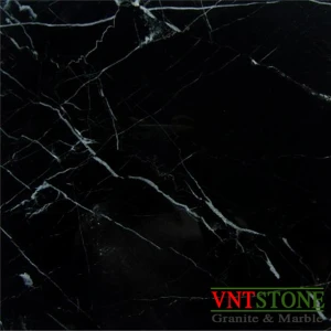 Đá Marble Đen Chỉ Trắng