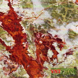 Đá tự nhiên Green Bamboo Amber