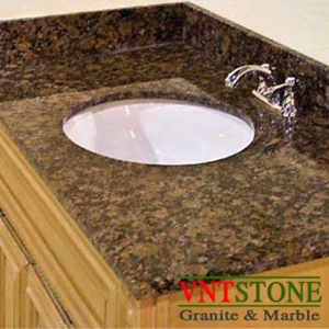 Lavabo Ốp Đá Vàng Da Báo