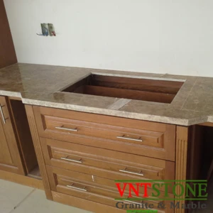 Mặt Bàn Bếp Đá Nâu Phần Lan