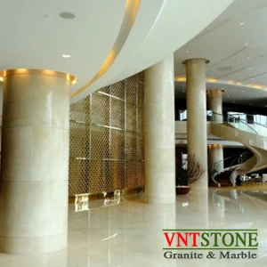 Sàn đá marble tự nhiên Crema Marfil