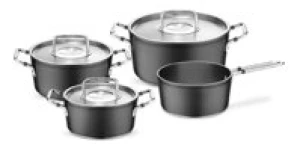 Bộ nồi 4 món Fissler Luno Black - Sản xuất nguyên chiếc tại Đức