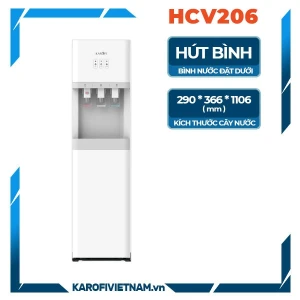 Cây nước nóng lạnh Karofi HCV206 Hút bình 3 vòi MẪU MỚI 2023