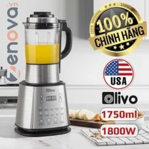 MÁY XAY NẤU ĐA NĂNG OLIVO X20 hàng chính hãng bh 2 năm tặng ấm đun trên bếp từ