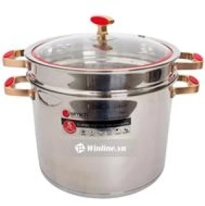 Nồi hấp Inox Elmich Red velvet 28cm EL0979