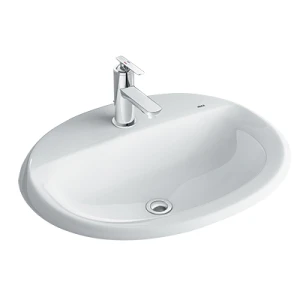 Chậu lavabo bán âm bàn Inax AL-2395V