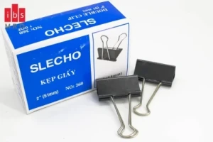 Kẹp đen 19 mm (12 cái/hộp)