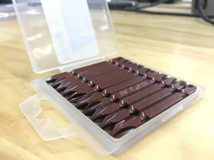 Mũi vít hai đầu nhuộm nâu Yexin YX-H1/4x65-PH2