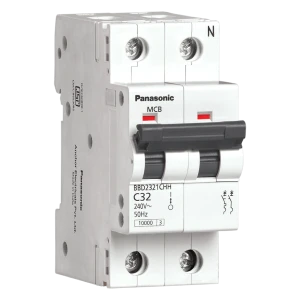 Aptomat MCB 2P 50A, 63A 10kA Panasonic
