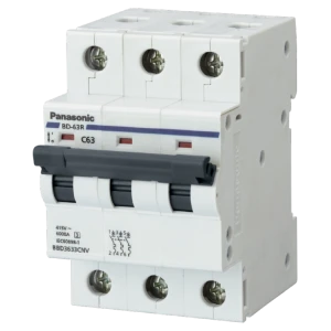 Aptomat MCB 3P 25A, 32A, 40A 6kA Panasonic