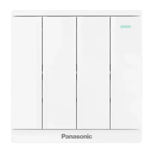 Bộ 4 Công tắc 2 chiều Moderva Trắng WMF518-1VN