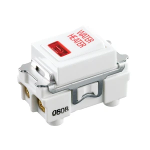 Công tắc 20A có đèn báo + chữ WATER HEATER WNG5343W-761