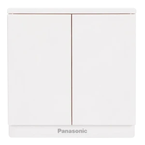 Công tắc đôi 2 chiều Moderva Trắng WMF504-VN