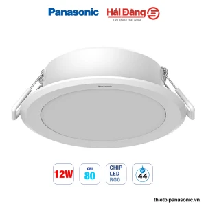 Đèn LED downlight chống ẩm 12W IP44 DN 2G Panasonic