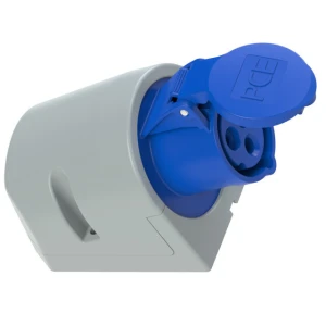 F113-6 Ổ cắm nổi loại không kín nước 16A 3P 230V 6H IP44