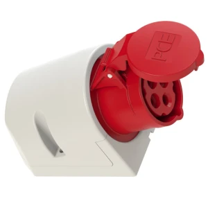 F114-6 Ổ cắm nổi loại không kín nước 16A 4P 400V 6H IP44