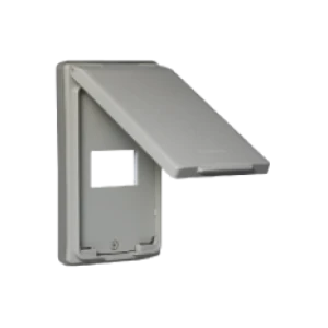 Mặt 1 thiết bị có nắp che mưa Panasonic