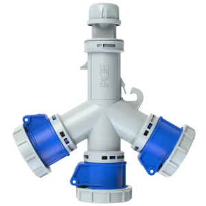 Ổ cắm 3 Pha chia 3 ngã loại kín nước F9432007 PCE