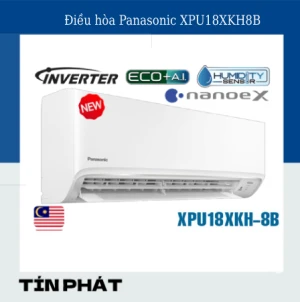 Điều hòa Panasonic inverter 18000 BTU 1 chiều XPU18XKH-8B