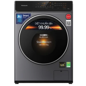 Máy giặt lồng ngang Panasonic Inverter 9Kg NA-V90FC1LVT