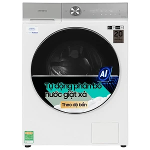 Máy giặt sấy Samsung Bespoke AI Inverter giặt 12 kg sấy 8 kg WD12BB944DGHSV