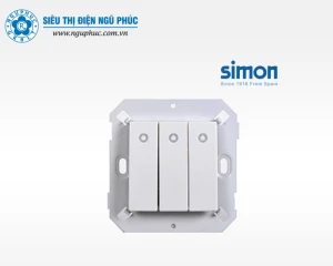 Công tắc ba 1 chiều có đèn Led Simon V8 80370