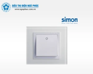 Công tắc đơn 1 chiều có đèn led Simon V8 80104