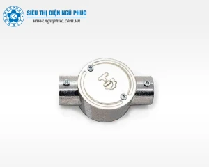 Hộp nối ống thép trơn 2 ngã thẳng E25