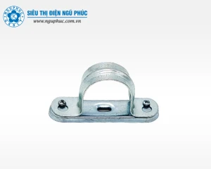 Kẹp ống thép trơn có đế E19