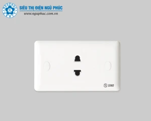 Ổ cắm đơn 2 chấu Sino S1981 (S1981V)