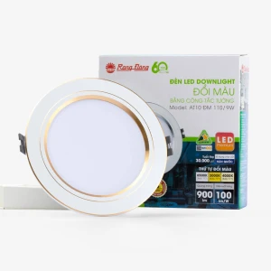 Đèn LED âm trần đổi màu - Rạng Đông - AT10 110/9W - VLXD Kiều Oanh